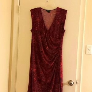 Ralph Lauren cross-body dress